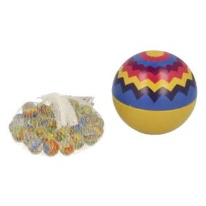 KEYCRAFT TIN OF MARBLES