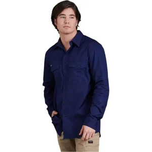 KG K14820 LONG SLEEVE SHIRT NAVY