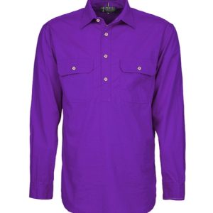 PILBARA RM200CF LONG SLEEVE PURPLE