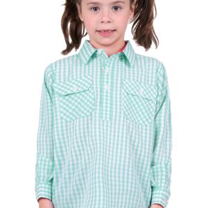 TCBAC KIDS LIZE LONG SLEEVE TEAL