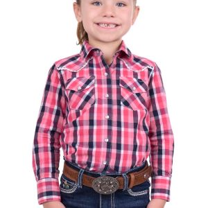 TCBAC LULU LONG SLEEVE SHIRT CORAL