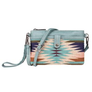 WRANGLER AZTEC/CLUTCH  BLUEMULTI